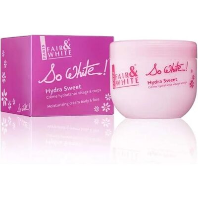 Ninguno FAIR & WHITE So White Hydra Sweet Crème hydratante visage & corps 400 ml Ninguno FAIR & WHITE So White Hydra Sweet Crème hydratante visage & corps 400 ml