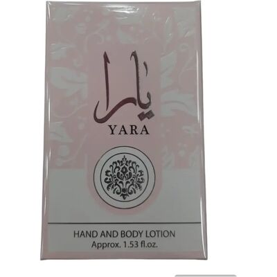 Ninguno Lattafa Crema de Cuerpo y Mano para Mujer Yara - Fragancia Árabe - Loción Hidratante Ninguno Lattafa Crema de Cuerpo y Mano para Mujer Yara - Fragancia Árabe - Loción Hidratante