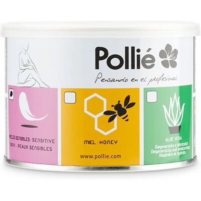 Ninguno Pollie Lata Cera para Piel Sensible 400ml Ninguno Pollie Lata Cera para Piel Sensible 400ml