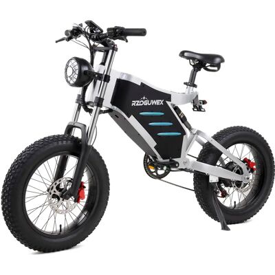 Ninguno RZOGUWEX X5 bicicleta eléctrica para adultos bicicleta de carretera eléctrica 48V 25Ah Fatbike MTB E-bike 20*4 pulgadas bicicleta eléctrica de montaña 60km de alcance Ninguno RZOGUWEX X5 bicicleta eléctrica para adultos bicicleta de carretera eléctrica 48V 25Ah Fatbike MTB E-bike 20*4 pulgadas bicicleta eléctrica de montaña 60km de alcance