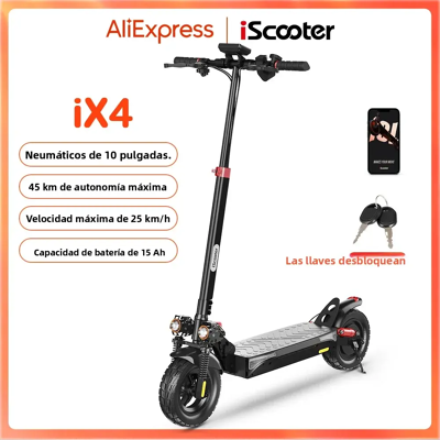 Scooter eléctrico iX4 - 800W, 15Ah, Todoterreno, Antideslizante Scooter eléctrico iX4 - 800W, 15Ah, Todoterreno, Antideslizante