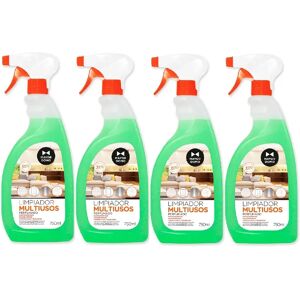 Ninguno Mayordomo Spray Limpiador Multiusos de Superficies Perfumado 750ml (Pack 4 uds) - Limpiador Multisuperficies con Pistola Pulverizadora para Cristales, Azulejos, Baldosas, Marmol, Acero Inoxidable, Ninguno Mayordomo Spray Limpiador Multiusos de Superficies Perfumado 750ml (Pack 4 uds) - Limpiador Multisuperficies con Pistola Pulverizadora para Cristales, Azulejos, Baldosas, Marmol, Acero Inoxidable,
