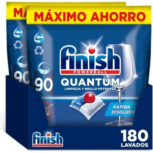 Finish Powerball Quantum 180 Pastillas para lavavajillas Regular Finish Powerball Quantum 180 Pastillas para lavavajillas Regular