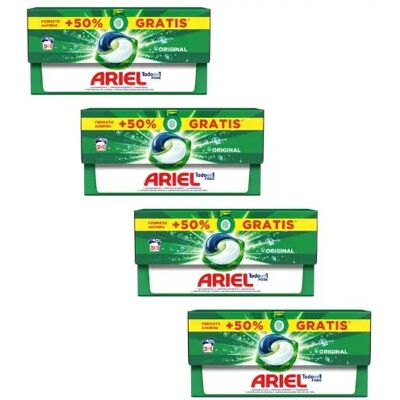 Ninguno Ariel Pods Original - Detergente en Cápsulas - Pack Ahorro 120 cápsula (4x30) Ninguno Ariel Pods Original - Detergente en Cápsulas - Pack Ahorro 120 cápsula (4x30)