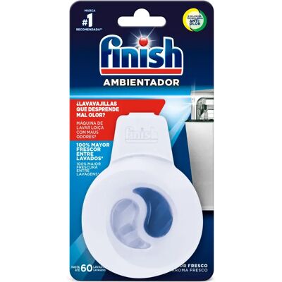 Finish AMBIENTADOR REGULAR Lavavajillas, Evita Mal Olor, Aroma Fresco Lima Limon, Frescor, Fácil de Utilizar, Recomendado, Profesional Finish AMBIENTADOR REGULAR Lavavajillas, Evita Mal Olor, Aroma Fresco Lima Limon, Frescor, Fácil de Utilizar, Recomendado, Profesional
