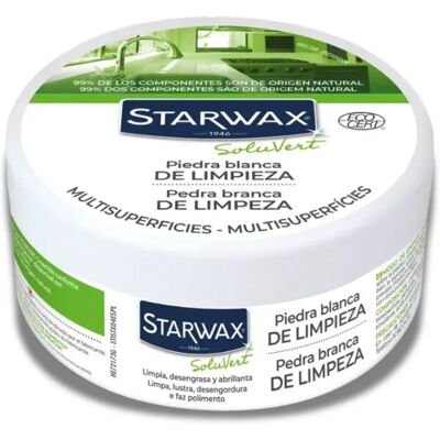 Ninguno Starwax - Piedra blanca de Limpieza Multiusos Natural - Ideal para Cocina, Baño, Náutica y mas Ninguno Starwax - Piedra blanca de Limpieza Multiusos Natural - Ideal para Cocina, Baño, Náutica y mas