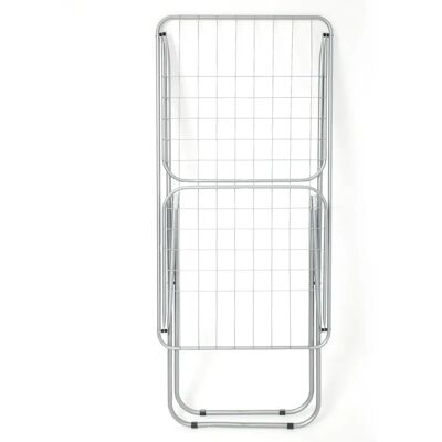 Ninguno Aicasa - Tendedero con alas Acero, Superficie de tendido de 18m y 20m tendedero plegable y antideslizante, Para interior y exterior, Color Acero Ninguno Aicasa - Tendedero con alas Acero, Superficie de tendido de 18m y 20m tendedero plegable y antideslizante, Para interior y exterior, Color Acero