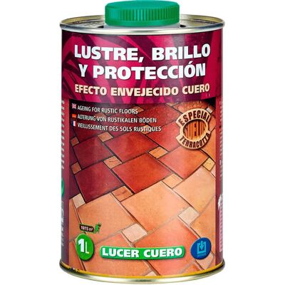 Monestir - Lucer Cuero: Acabado Tratamientos Terracota Interior, Protege y Nutre el Barro, Ideal para Suelos Terracota Monestir - Lucer Cuero: Acabado Tratamientos Terracota Interior, Protege y Nutre el Barro, Ideal para Suelos Terracota