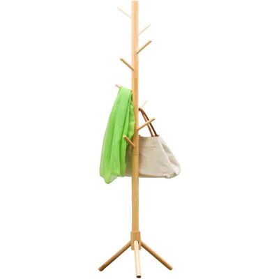 Ninguno LUTODY - Perchero de pie madera maciza, Forma de árbol, 8 ganchos para colgar prenda ropa chaqueta bolso sombrero, Altura ajustable, Base estable, Estilo nórdico para entrada recibidor dormitorio Ninguno LUTODY - Perchero de pie madera maciza, Forma de árbol, 8 ganchos para colgar prenda ropa chaqueta bolso sombrero, Altura ajustable, Base estable, Estilo nórdico para entrada recibidor dormitorio