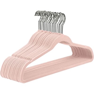 Ninguno Aicasa - Perchas de Ropa Terciopelo Rosa para Trajes, Hombros con Muescas, Antideslizantes para Chaquetas, Camisas, Pantalones, abrigos,Gancho Giratorio de 360°, Pack 10/20/30/50/100/120 Unidades Ninguno Aicasa - Perchas de Ropa Terciopelo Rosa para Trajes, Hombros con Muescas, Antideslizantes para Chaquetas, Camisas, Pantalones, abrigos,Gancho Giratorio de 360°, Pack 10/20/30/50/100/120 Unidades