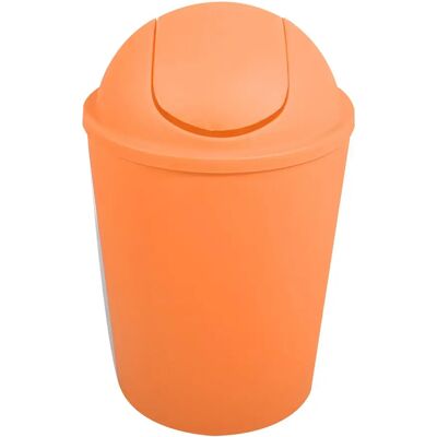 Ninguno MSV Cubo de Basura AKO Naranja 5.5L - Diseño Moderno y Ecológico Ninguno MSV Cubo de Basura AKO Naranja 5.5L - Diseño Moderno y Ecológico