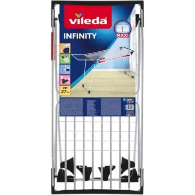 Vileda Infinity Flex XXL Tendedero Blanco, Varillas Telescópicas Extensibles, Ya Montado, Blanco, Grande, Seca la Prenda Vileda Infinity Flex XXL Tendedero Blanco, Varillas Telescópicas Extensibles, Ya Montado, Blanco, Grande, Seca la Prenda