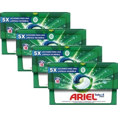 Ariel Modelo - Cápsulas de detergente 3 en 1 - Cápsulas de detergente Ariel Modelo - Cápsulas de detergente 3 en 1 - Cápsulas de detergente