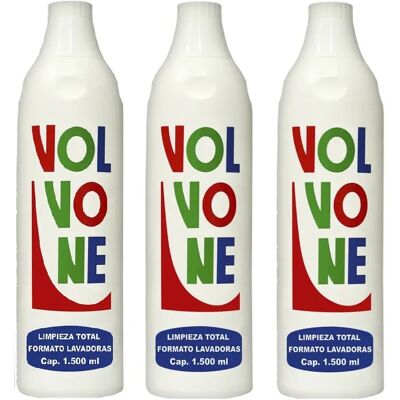 Ninguno Volvone Lavadoras Amoniaco Perfumado 1.500 ml, Pack 3x1.500ml, Limpieza total, Uso general y Especial Lavadora, También Lavado a Mano, Recomendado para Ropa de Color y Delicada, Poder Desapelmazante y Ninguno Volvone Lavadoras Amoniaco Perfumado 1.500 ml, Pack 3x1.500ml, Limpieza total, Uso general y Especial Lavadora, También Lavado a Mano, Recomendado para Ropa de Color y Delicada, Poder Desapelmazante y