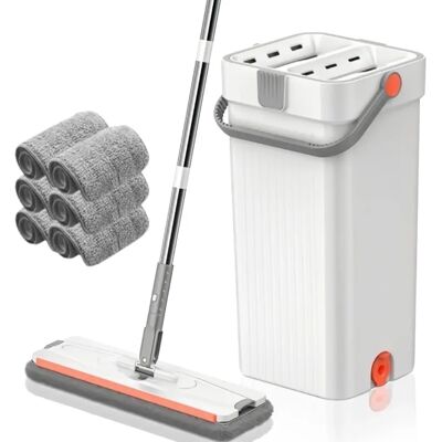 Ninguno newty Mopa Fregona con Cubo Escurridor Mopas de Limpieza Suelos Mopa para Limpiar Azulejos y Paredes Hogar Mop Trapeadora Fregona Auto escurrible Plana con 6 Almohadillas Microfibra Parquet Ventanas Ninguno newty Mopa Fregona con Cubo Escurridor Mopas de Limpieza Suelos Mopa para Limpiar Azulejos y Paredes Hogar Mop Trapeadora Fregona Auto escurrible Plana con 6 Almohadillas Microfibra Parquet Ventanas