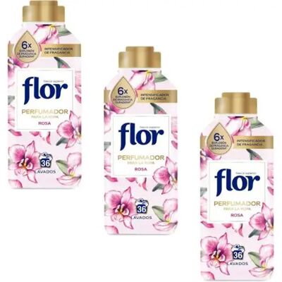 Ninguno Flor Perfumador ropa Rosa - Pack AHORRO 108 Dosis (3x720ml) Ninguno Flor Perfumador ropa Rosa - Pack AHORRO 108 Dosis (3x720ml)