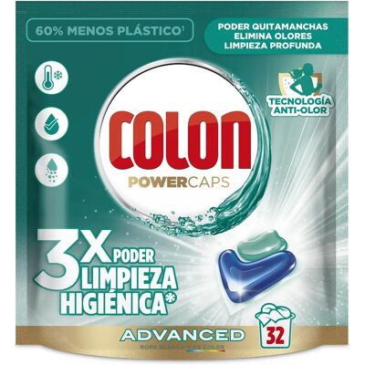 Ninguno Colon Higiene Advanced Detergente para la ropa - 32 cápsulas Ninguno Colon Higiene Advanced Detergente para la ropa - 32 cápsulas