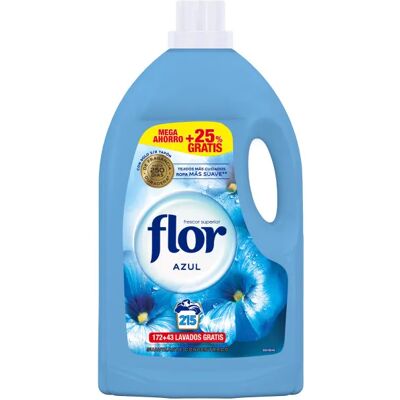 Flor Azul Suavizante Concentrado para la ropa - 215 lavados Flor Azul Suavizante Concentrado para la ropa - 215 lavados