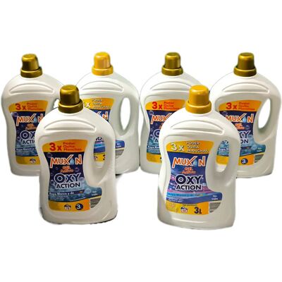 Ninguno DETERGENTE GEL ACTIVO OXY ACTION CON SUAVIZANTE,LIMPIEZA IMPECABLE . 3L PACK DE 6 UNI IMJ IMPERIAL Ninguno DETERGENTE GEL ACTIVO OXY ACTION CON SUAVIZANTE,LIMPIEZA IMPECABLE . 3L PACK DE 6 UNI IMJ IMPERIAL