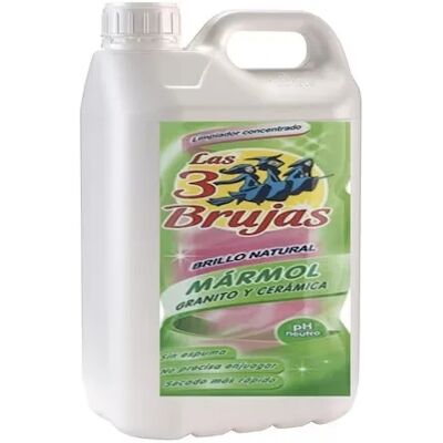 NONE LAS 3 BRUJAS LIMPIADOR MARMOL GRANITO Y CERAMICA PROFESIONAL GARRAFA 5 L NONE LAS 3 BRUJAS LIMPIADOR MARMOL GRANITO Y CERAMICA PROFESIONAL GARRAFA 5 L