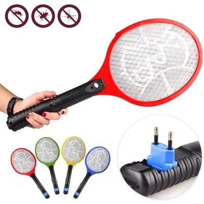 Ninguno PLUSHOME Raqueta ELÉCTRICA Mata Insectos Elimina de Forma rápida y eficaz Moscas y Mosquitos Ninguno PLUSHOME Raqueta ELÉCTRICA Mata Insectos Elimina de Forma rápida y eficaz Moscas y Mosquitos