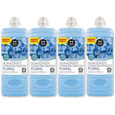 Ninguno MAYORDOMO Suavizante Concentrado FLORAL 2L hasta 100 Lavados (Pack 4 uds) - Tecnología Neutralizadora de Olores, con Microcápsulas Biodegradables, Perfume mejorado más duradero hasta 24h / 7 días Ninguno MAYORDOMO Suavizante Concentrado FLORAL 2L hasta 100 Lavados (Pack 4 uds) - Tecnología Neutralizadora de Olores, con Microcápsulas Biodegradables, Perfume mejorado más duradero hasta 24h / 7 días