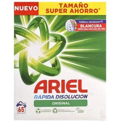 Ninguno ARIEL Detergente Regular Máquina Polvo 65 Lavados 【ROUA】 Ninguno ARIEL Detergente Regular Máquina Polvo 65 Lavados 【ROUA】