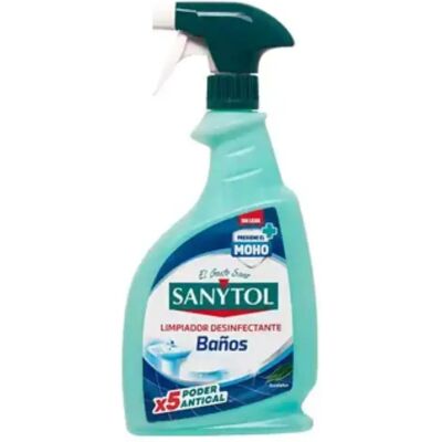 Sanytol Pistola 750ml - Limpiador Multiusos para Prevenir el Moho en el Baño Sanytol Pistola 750ml - Limpiador Multiusos para Prevenir el Moho en el Baño