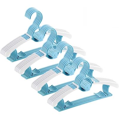 Ninguno Aicasa - Perchas Infantiles, Perchas Bebe Ajustables 28-36CM, Perchas Apilables con Ganchos de Osito, Antideslizantes, Ahorrar Espacio, para Ropa Infantil, Ropa de Bebé Ninguno Aicasa - Perchas Infantiles, Perchas Bebe Ajustables 28-36CM, Perchas Apilables con Ganchos de Osito, Antideslizantes, Ahorrar Espacio, para Ropa Infantil, Ropa de Bebé