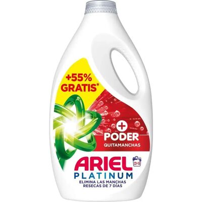 Ninguno Ariel Detergente Lavadora Liquido, 50 Lavados (32+18), Jabon Quitamanchas, Mas Poder Extra Quitamanchas, Limpieza Profunda Ninguno Ariel Detergente Lavadora Liquido, 50 Lavados (32+18), Jabon Quitamanchas, Mas Poder Extra Quitamanchas, Limpieza Profunda