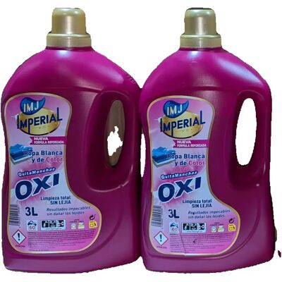 Ninguno OXIGENO ACTIVO QUITA-MANCHAS OXY IMPERIAL 3L PACK 2 UNI Ninguno OXIGENO ACTIVO QUITA-MANCHAS OXY IMPERIAL 3L PACK 2 UNI