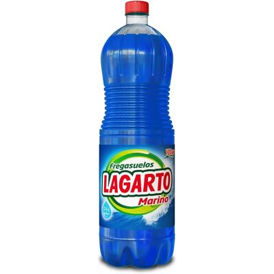 Lagarto - CAJA 8 Botellas Fregasuelos aroma Marino Lagarto - CAJA 8 Botellas Fregasuelos aroma Marino