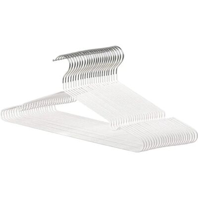 Ninguno Aicasa Perchas de Metal para ropa con PVC , Antideslizantes con Muescas 3 mm de diámetro ,Ahorro de Espacio para Abrigos, Trajes, Camisas, Chaquetas, Vestidos, Faldas , Colgador, Perchero, Ninguno Aicasa Perchas de Metal para ropa con PVC , Antideslizantes con Muescas 3 mm de diámetro ,Ahorro de Espacio para Abrigos, Trajes, Camisas, Chaquetas, Vestidos, Faldas , Colgador, Perchero,
