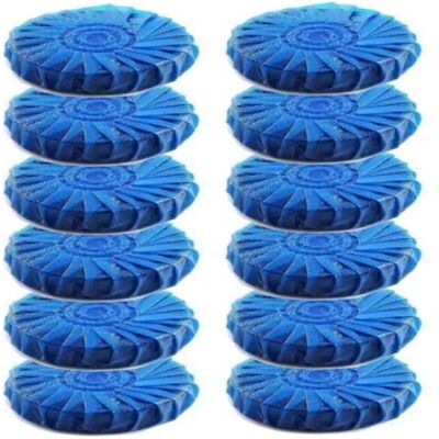 Ninguno STARLEY-Pack 12 Pastillas Azul para Cisterna - Limpiador y ambientador para inodoro, tabletas de WC Ninguno STARLEY-Pack 12 Pastillas Azul para Cisterna - Limpiador y ambientador para inodoro, tabletas de WC