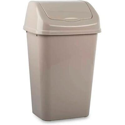Ninguno C.A - Cubo de Basura Plástico Basculante 40cm x 20cm x 15cm - Resistente PP5 - Capacidad 9L Ninguno C.A - Cubo de Basura Plástico Basculante 40cm x 20cm x 15cm - Resistente PP5 - Capacidad 9L