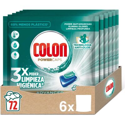 Colon Higiene Advanced Detergente para la lavadora 72 Cápsulas Colon Higiene Advanced Detergente para la lavadora 72 Cápsulas