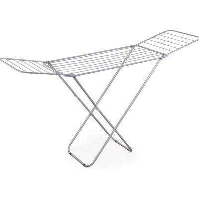 Ninguno TODOBIEN STORE - Tendedero Plegable con alas de Metal de 182x95x47 cm Ninguno TODOBIEN STORE - Tendedero Plegable con alas de Metal de 182x95x47 cm