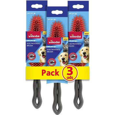 Vileda I Pack de 3 Cepillos Electrostáticos I Pack de 3 Cepillos I 3 Unidades. Vileda I Pack de 3 Cepillos Electrostáticos I Pack de 3 Cepillos I 3 Unidades.