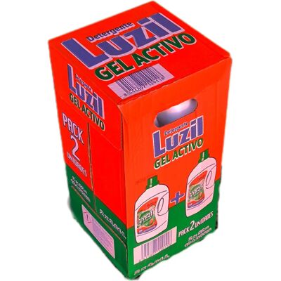 Ninguno DETERGENTE LIQUIDO LUZIL GEL ACTIVO PACK 2 UNIDADES. Ninguno DETERGENTE LIQUIDO LUZIL GEL ACTIVO PACK 2 UNIDADES.