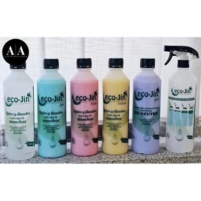 Ninguno ECO-JIN DETERGENTE EXTRA CONCENTRADO - PRODUCTO REVOLUCIONARIO DEL QUE TODO EL MUNDO HABLA - BOTELLA 1L QUE EQUIVALE A 15L + DIFUSOR ELIGE TU AROMA Ninguno ECO-JIN DETERGENTE EXTRA CONCENTRADO - PRODUCTO REVOLUCIONARIO DEL QUE TODO EL MUNDO HABLA - BOTELLA 1L QUE EQUIVALE A 15L + DIFUSOR ELIGE TU AROMA