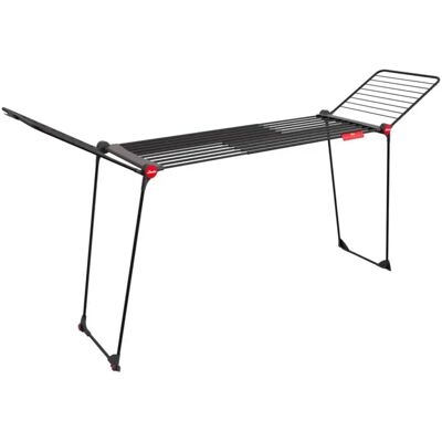 Vileda Tendedero Extensible Infinity Flex Ultimate Negro Alas laterales y varillas gruesas extensibles XXL Montaje súper fácil y rápido Hasta 30 metros de longitud de tendido I Menos marcas Vileda Tendedero Extensible Infinity Flex Ultimate Negro Alas laterales y varillas gruesas extensibles XXL Montaje súper fácil y rápido Hasta 30 metros de longitud de tendido I Menos marcas