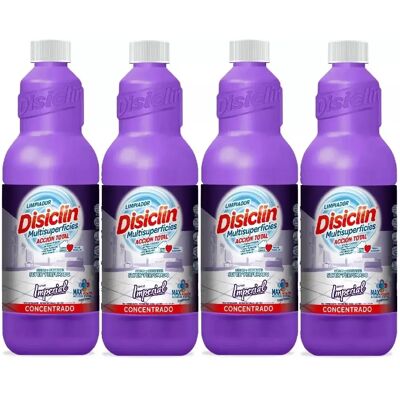 Disiclín Imperial Limpiador Multisuperficies Concentrado 1000ml (Pack 4x1L) - Disiclin Para una Higiene Total, Super Perfumado, pH Neutro, Con Bioalcohol, Sin Lejía, Aroma Duradero Disiclín Imperial Limpiador Multisuperficies Concentrado 1000ml (Pack 4x1L) - Disiclin Para una Higiene Total, Super Perfumado, pH Neutro, Con Bioalcohol, Sin Lejía, Aroma Duradero