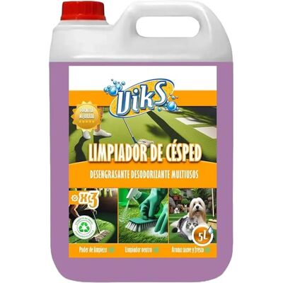 Ninguno Viks Limpiador cesped artificial y setos tratamiento desodorizante limpia cesped artificial, desengrasa y aromatiza respetuoso con las superficies 5 Litros Ninguno Viks Limpiador cesped artificial y setos tratamiento desodorizante limpia cesped artificial, desengrasa y aromatiza respetuoso con las superficies 5 Litros