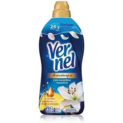 Ninguno PACK de 8 - VERNEL Suavizante concentrado aromaterapia lirio irresistible 60 lavados 1,080 litros PACK de 8 x 480 lavados Ninguno PACK de 8 - VERNEL Suavizante concentrado aromaterapia lirio irresistible 60 lavados 1,080 litros PACK de 8 x 480 lavados