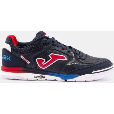 Zapatilla Fútbol Sala Adulto Joma Top Flex Rebound 2403 Marino Rojo Flexible Zapatilla Fútbol Sala Adulto Joma Top Flex Rebound 2403 Marino Rojo Flexible