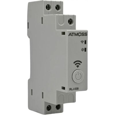 Ninguno Atmoss Interruptor Horario Astronómico Digital WiFi RLJ-008 Reloj Diario/Semanal - Multifunción con Reserva WiFi 1CH 16A CA/CC 48-240 V (CA 50/60 Hz) Ninguno Atmoss Interruptor Horario Astronómico Digital WiFi RLJ-008 Reloj Diario/Semanal - Multifunción con Reserva WiFi 1CH 16A CA/CC 48-240 V (CA 50/60 Hz)