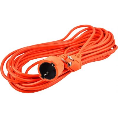 Ninguno Cable Alargador, prolongador de corriente, 5m, 10m, 15m, 20m y 30m , color naranja, ideal uso permanente en exterior o en obras, para uso exterior en jardines, espacios húmedos, espacios interiores e Ninguno Cable Alargador, prolongador de corriente, 5m, 10m, 15m, 20m y 30m , color naranja, ideal uso permanente en exterior o en obras, para uso exterior en jardines, espacios húmedos, espacios interiores e