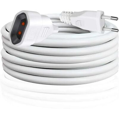 Ninguno Cable Alargador de Enchufe Plano Electrico Corriente Extensible con Protección Ninguno Cable Alargador de Enchufe Plano Electrico Corriente Extensible con Protección