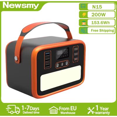 Other Estación de energía portátil Newsmy N150, generador Solar de 200W, batería LiFePO4 de 153,6 Wh, respaldo para el hogar, energía móvil para acampar al aire libre Other Estación de energía portátil Newsmy N150, generador Solar de 200W, batería LiFePO4 de 153,6 Wh, respaldo para el hogar, energía móvil para acampar al aire libre