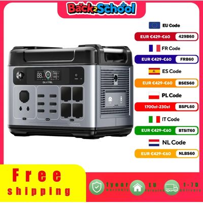 Other OUKITEL P2001E PLUS Estación de energía portátil 2400W Generador solar 2048Wh Lifepo4 Batería Respaldo para el hogar Camping al aire libre Energía móvil Other OUKITEL P2001E PLUS Estación de energía portátil 2400W Generador solar 2048Wh Lifepo4 Batería Respaldo para el hogar Camping al aire libre Energía móvil